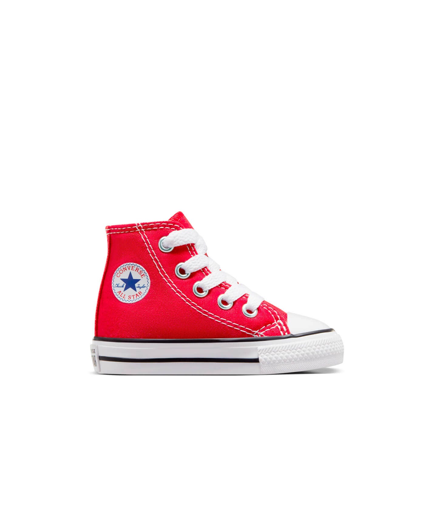 Tenis Converse Chuck Taylor All Star Rojos en Bota de Lona para Ninos Converse Mexico