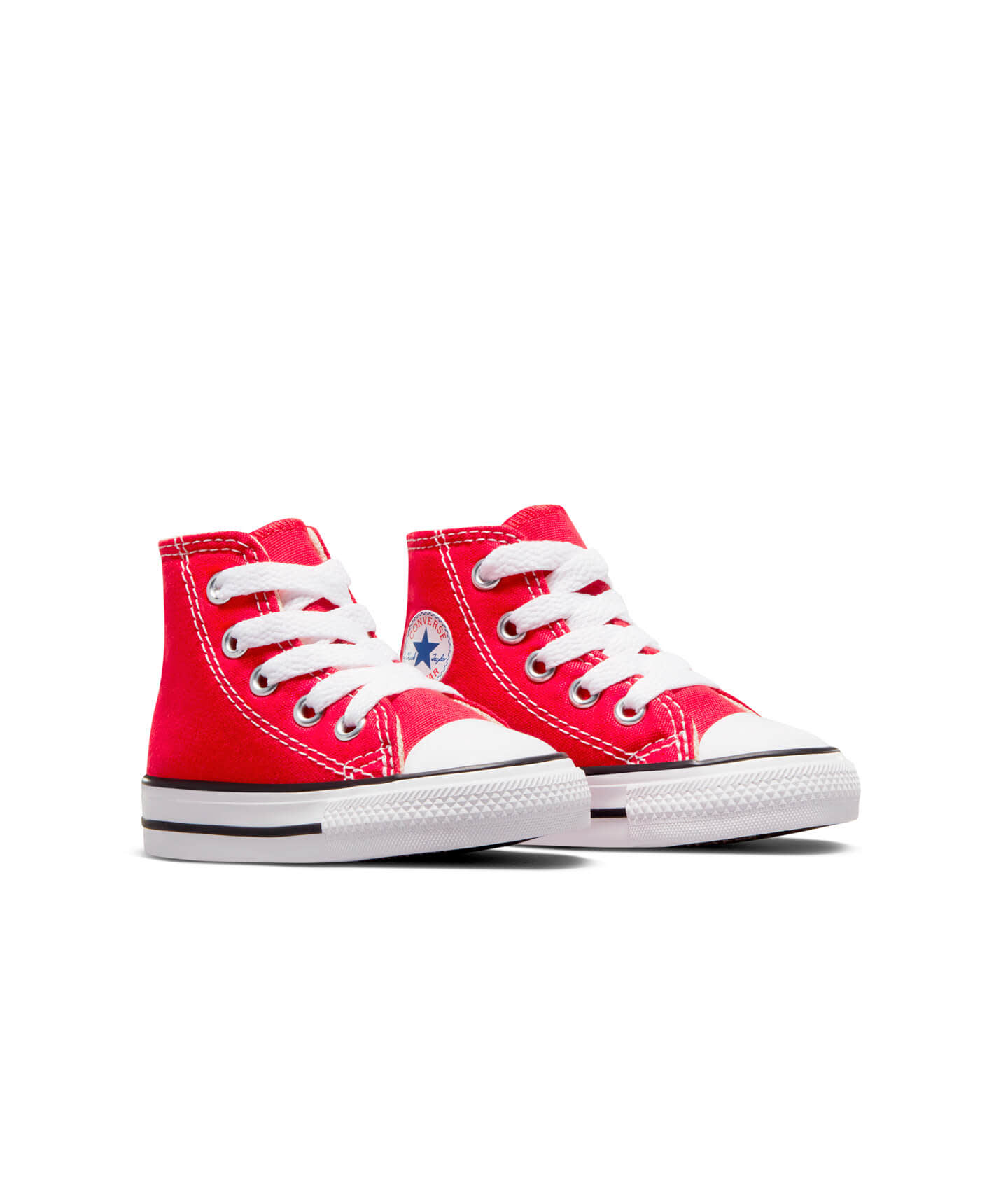 Tenis Converse Chuck Taylor All Star Rojos en Bota de Lona para Ninos Converse Mexico