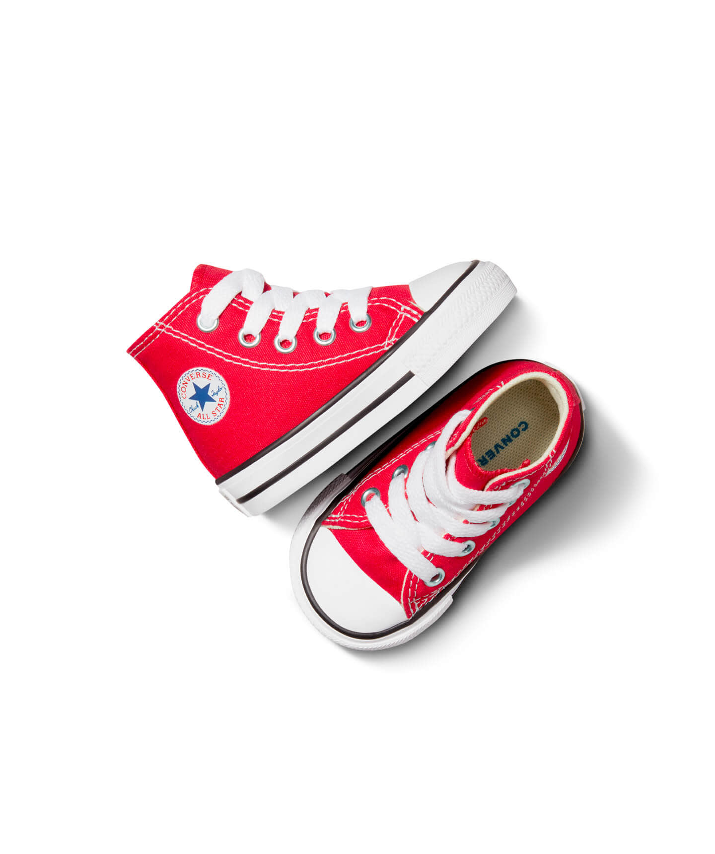 Converse rojos para niña discount