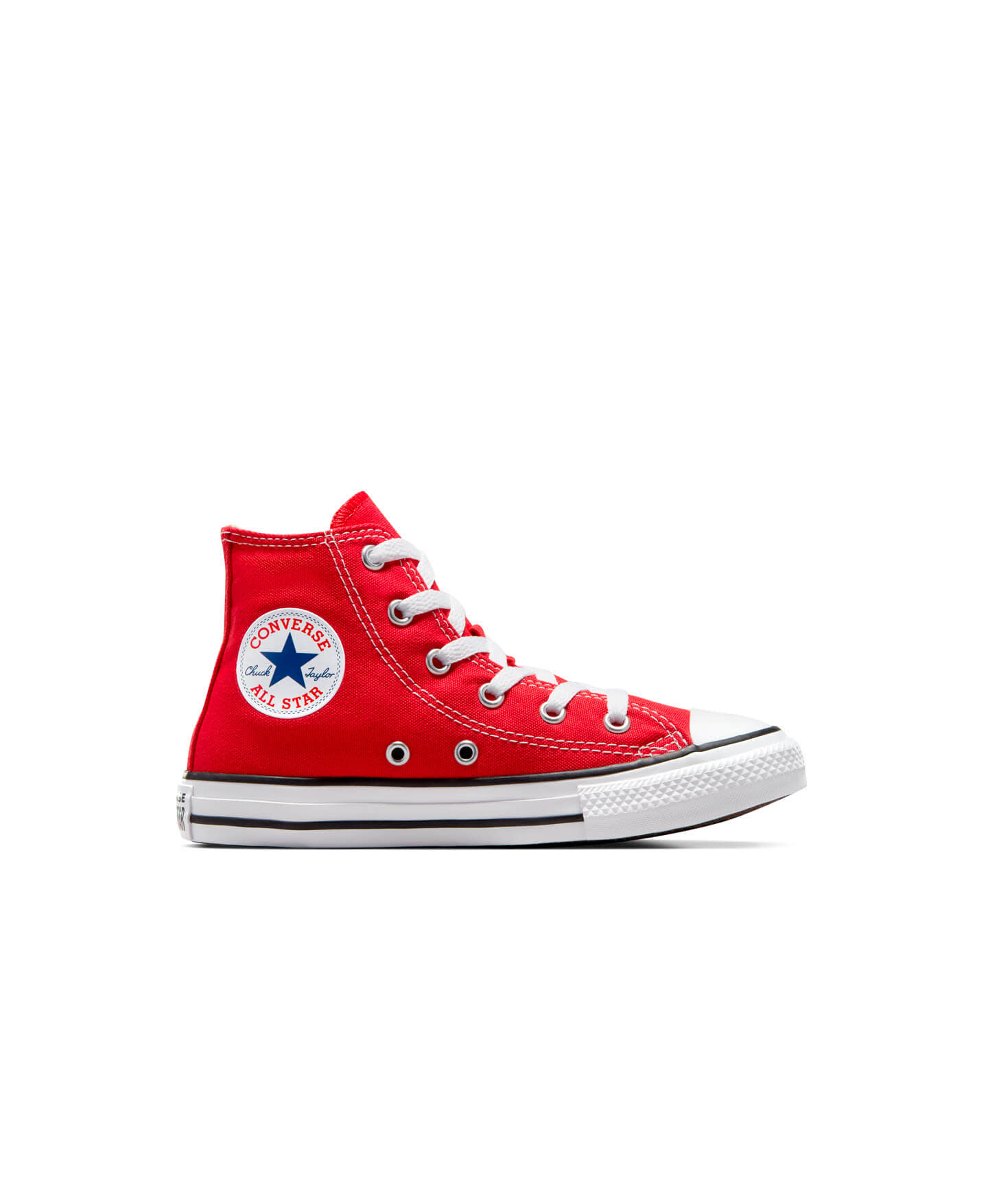 Tenis Converse Chuck Taylor Clasico Rojos en Bota de Lona para Ninos Converse Mexico
