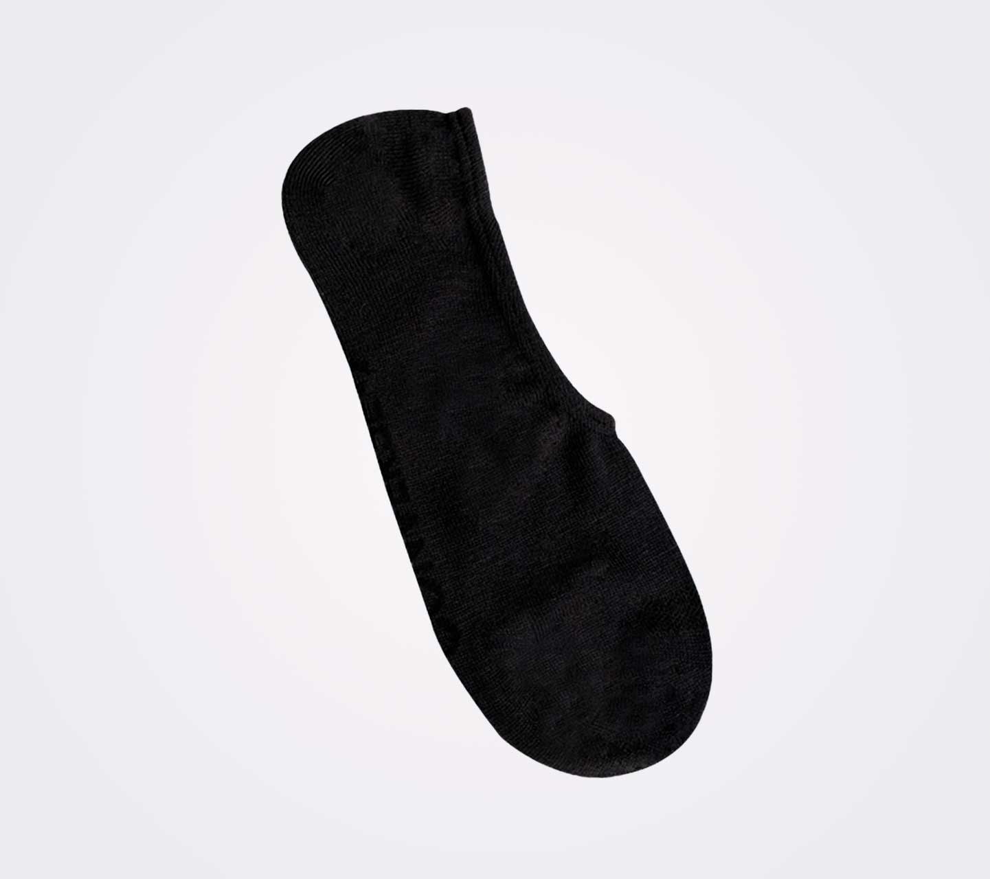 Calcetines Converse Tripack Negros con Diseño Unisex Vista del par color negro