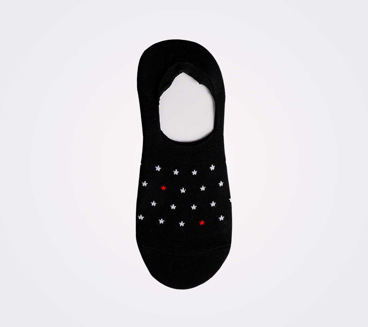 Calcetines Converse Chuck Taylor Tripack Multicolor para Mujer Vista del par negro