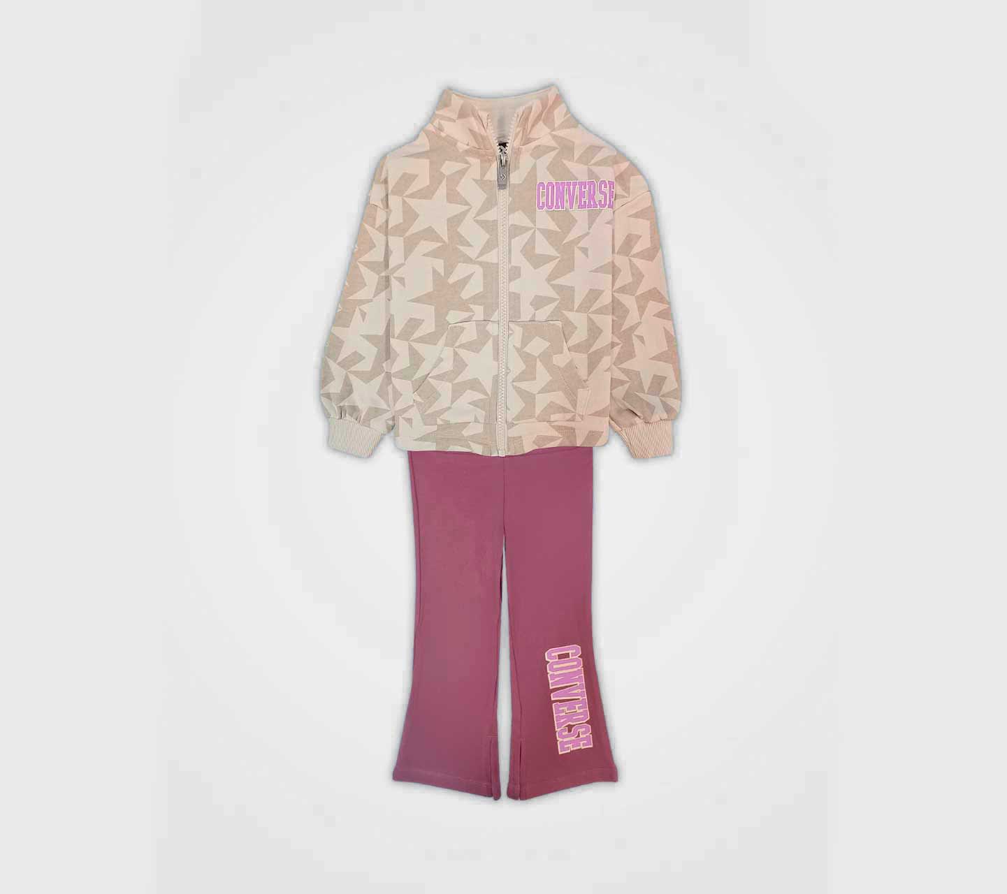 Conjunto Estampado Converse Multicolor para Niña Vista key look