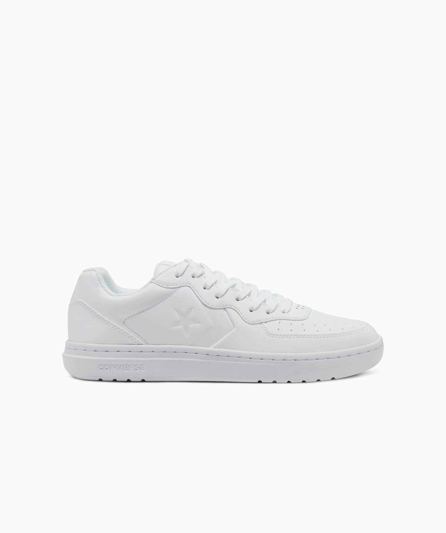 Tenis Converse Rival Blancos en Choclo Tipo Piel Unisex Converse Mexico