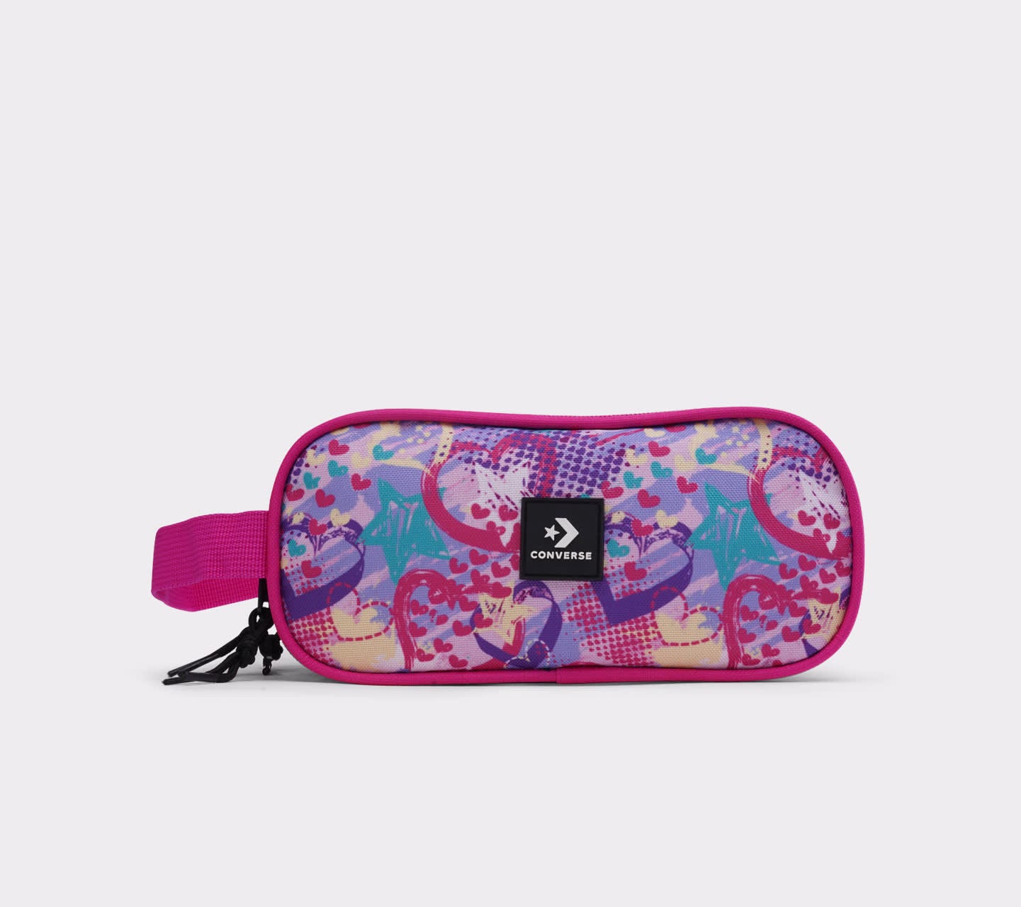Lapicera Converse BTS 24 Multicolor y Grafico de Corazones Unisex Vista frontal