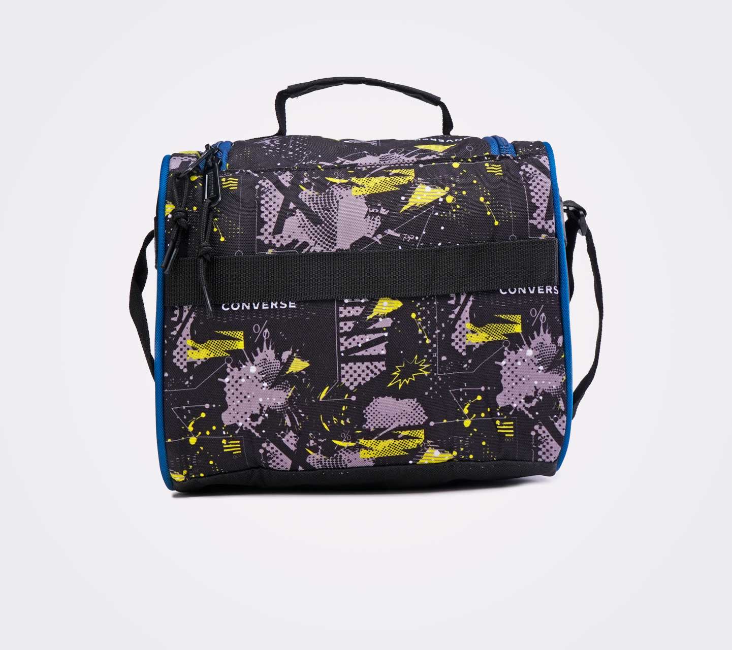 Lonchera Converse BTS 24 Multicolor y Contrastes Amarillos Unisex Vista trasera