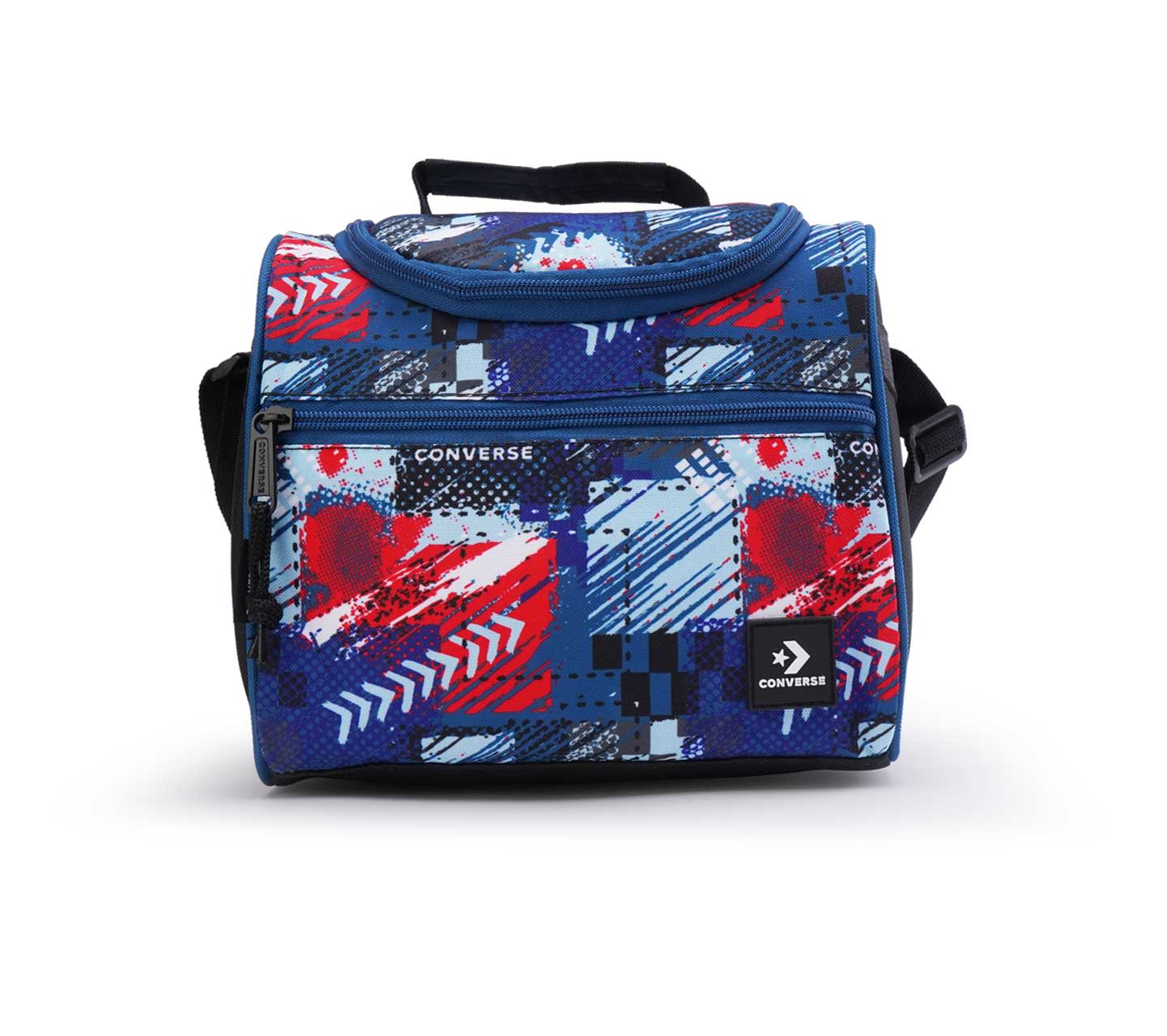 Lonchera Converse BTS 24 Multicolor y Contrastes Rojo Unisex Vista frontal