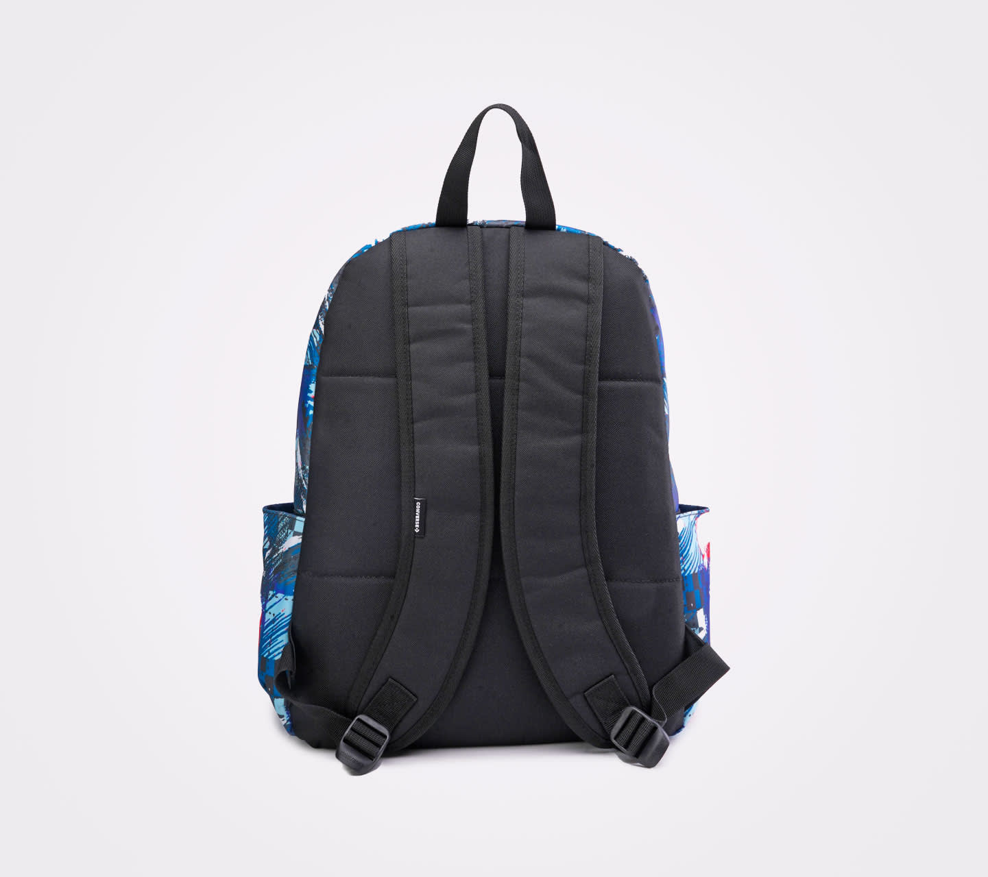 Mochila Converse BTS 24 Multicolor y Tonos Rojos en Acuarela Unisex Vista trasera