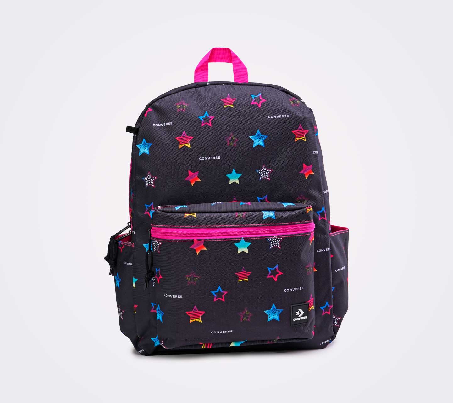 Mochila Converse BTS 24 Negra con Estrellas Multicolor Converse Mexico