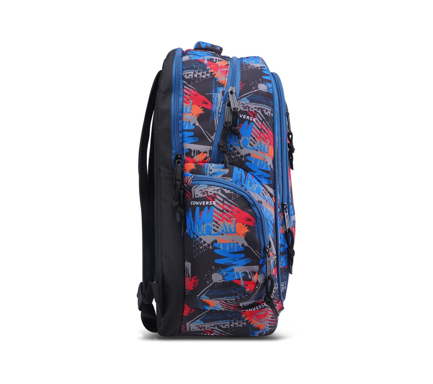Mochila Converse BTS 24 Multicolor Azul Unisex Vista lateral