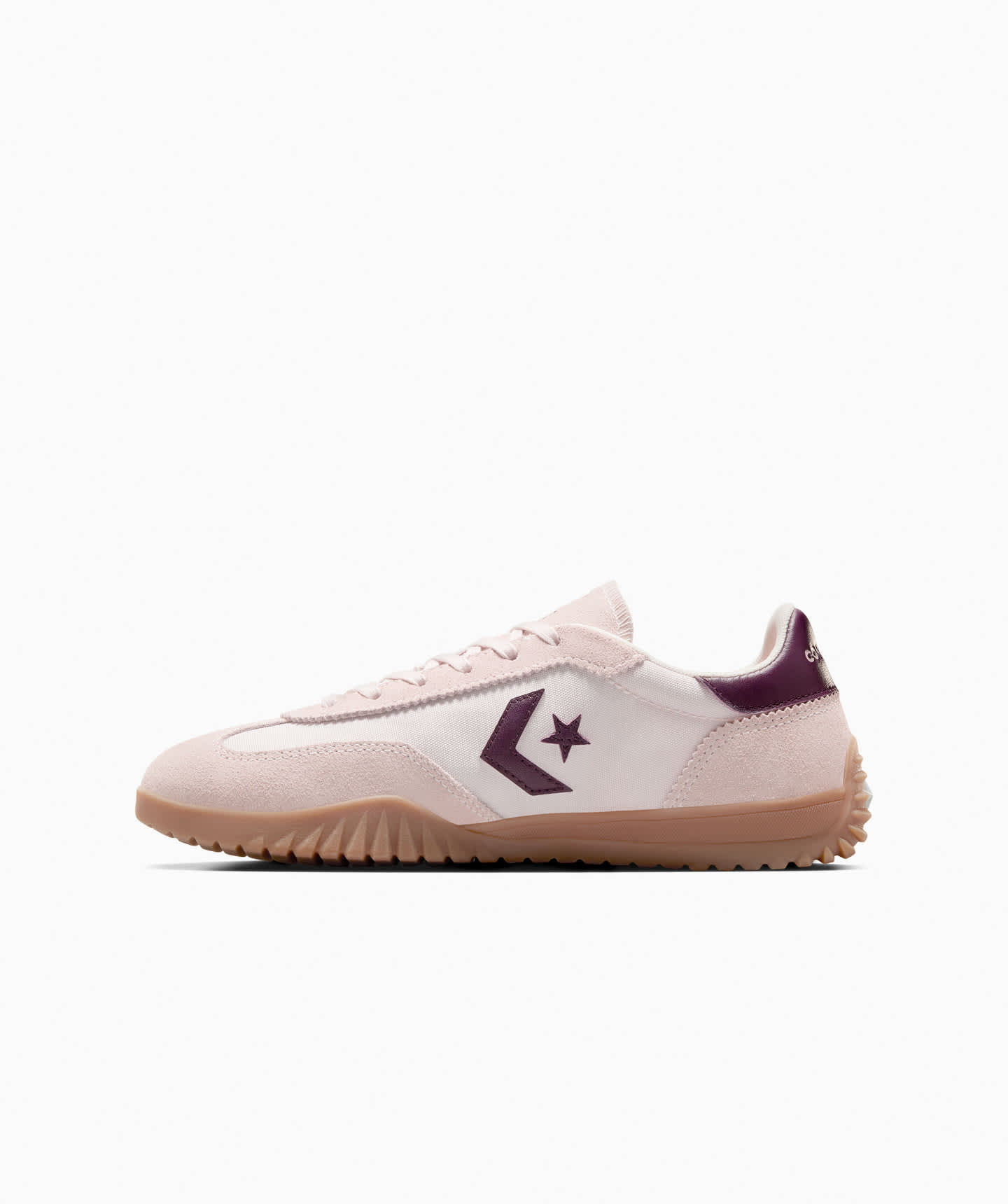 Tenis Converse Run Star Trainer Multicolor en Choclo de Gamuza para Mujer Vista lateral interior del pie derecho