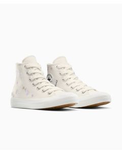 Tenis Converse Chuck Taylor All Star Beige en Bota de Lona para Mujer