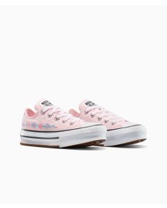 Tenis Converse de Plataforma EVA Lift Rosas en Choclo de Lona para Niño