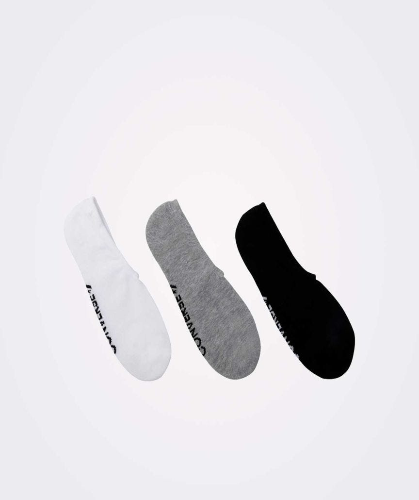Calcetines Converse Tripack con Varios Multicolor Unisex