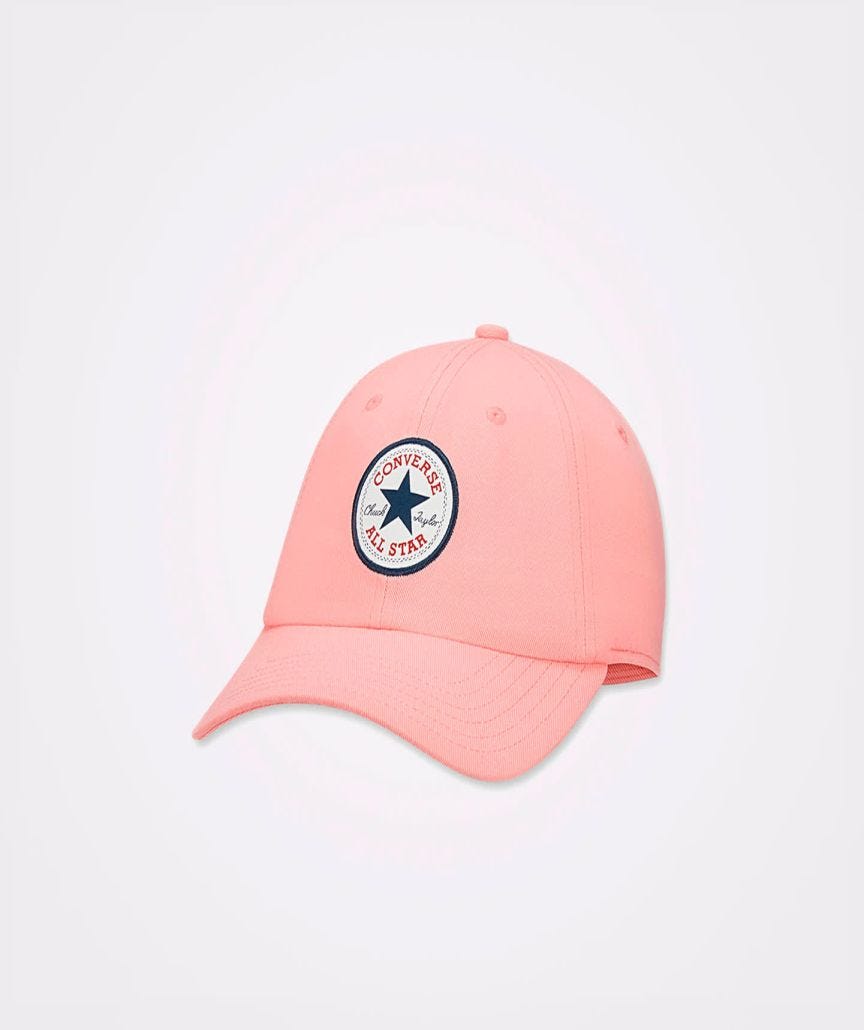 Gorra Converse Chuck Taylor All Star Rosa Claro Unisex Vista frontal